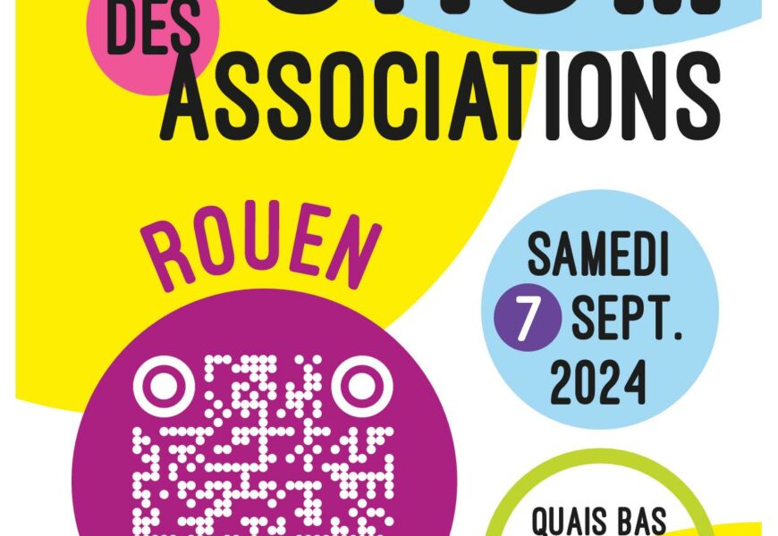 Retrouvez-nous le 7 septembre sur le Forum des Associations !